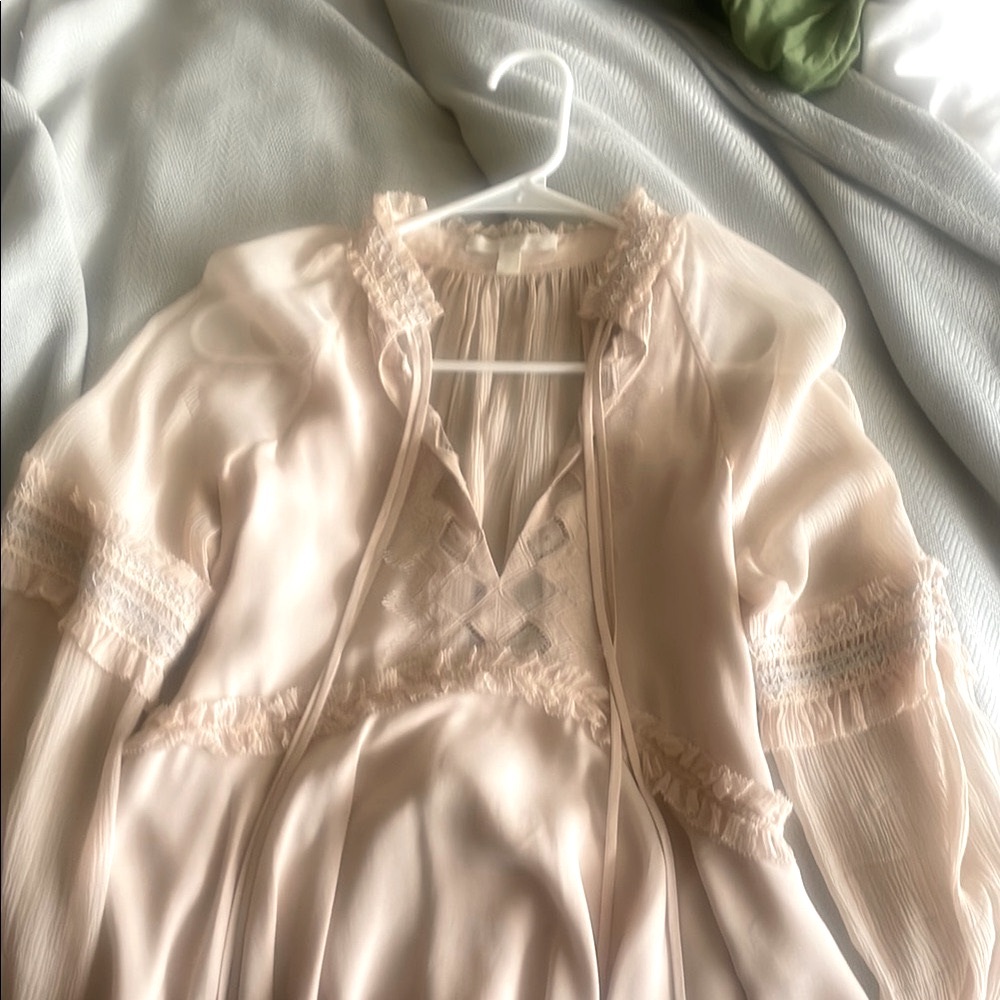 Elegant Cream Women's Top